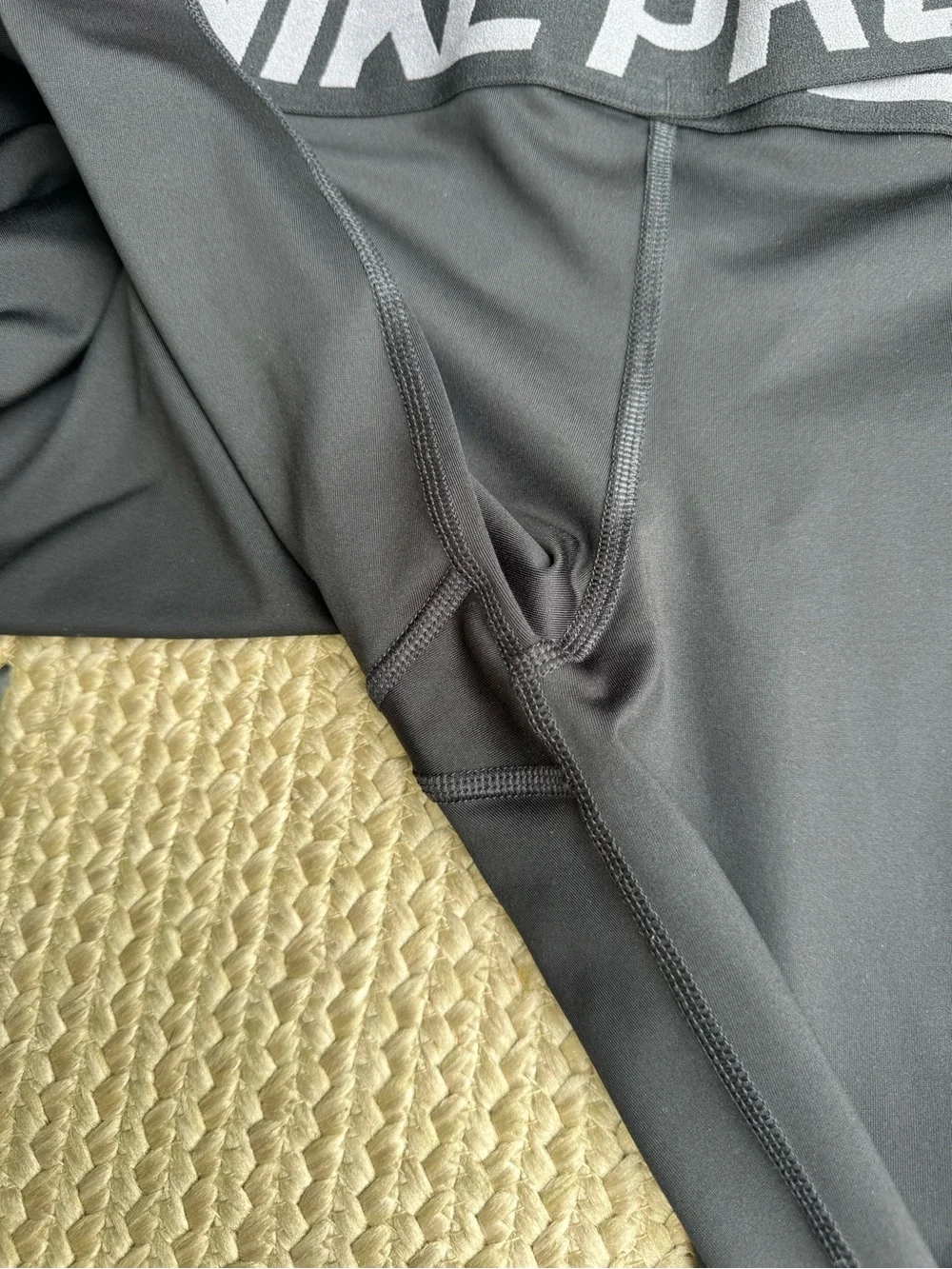 Nike Pro Black Dri-Fit Leggings Wide Waistband Size S